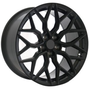 20" matte black Chevrolet Camaro, Impala and BMW alloy wheels