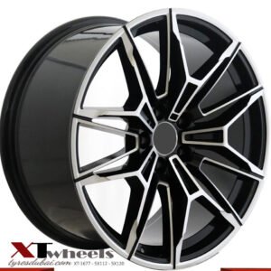 18 & 19 inch machined face matte black BMW wheels