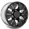 16" & 17" Black Nissan Patrol VTC Wheel