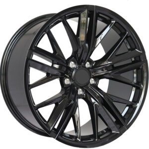 20 inch black color alloy wheels for Chevrolet Camaro