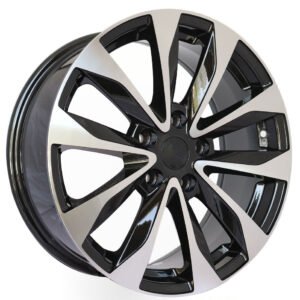 16, 17, 18 and 19 inch machined matte black alloy wheels for Nissan Maxima