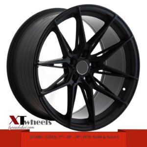 17", 18" & 19" Black Alloy Wheels for Toyota Camry, Ford Mustang and Nissan Maxima Cars