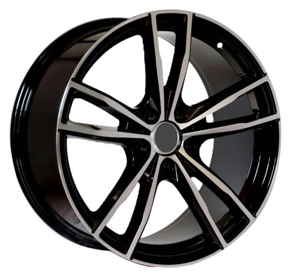 19" BMW 3 Series matte black alloy wheel