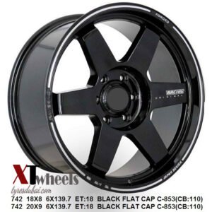 18" & 20" Dark Hyper Black, Black, Bronze or Matte Bronze Alloy Wheels for Toyota Land Cruiser VRX, Land Cruiser GRX, Toyota Tundra, Toyota Prado, Toyota Fortuner, Nissan VTC, Nissan Platinum and GMC Sierra