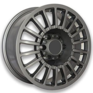 16" and 17" gray alloy wheels for Toyota Prado, Toyota Fortuner and Nissan cars