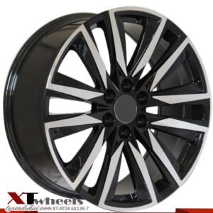 22" matte black Cadillac Escalade alloy wheel