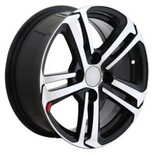 15 inch machined face black Peugeot rims in Dubai, Peugeot alloy wheels