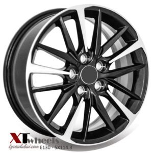 Toyota Camry 17" machined face matte black alloy wheel