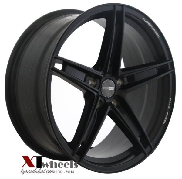 18" matte black VERTO Flow Forged wheels for Hyundai, Nissan Altima, Honda, Nissan Maxima, Toyota Camry and Mitsubishi Lancer