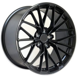 20" matte black Chevrolet Camaro, Impala and BMW alloy wheels