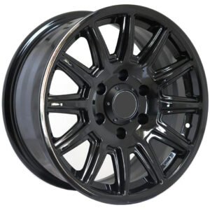 17" silver, glossy black, gray alloy wheel for VTC, Sierra, FJ, Silverado, Prado and Land Cruiser