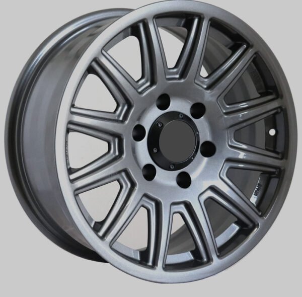 17" silver, glossy black, gray alloy wheel for VTC, Sierra, FJ, Silverado, Prado and Land Cruiser