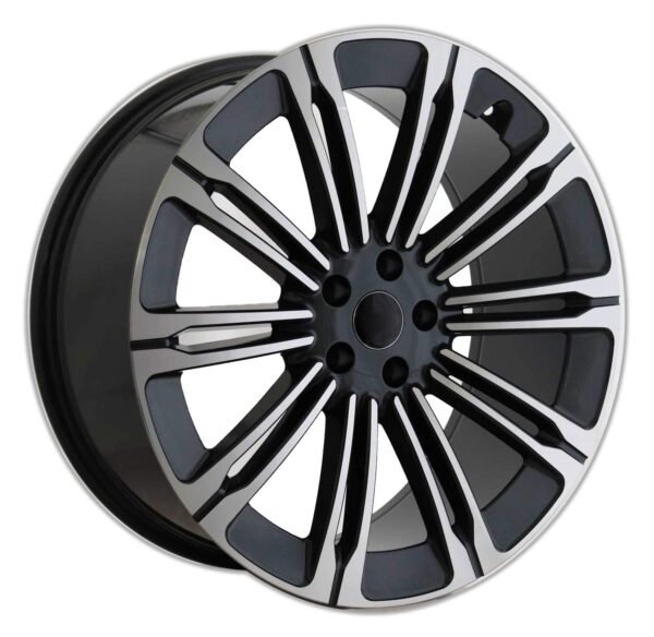 22" & 24" inch Machined black Rang Rover alloy wheel