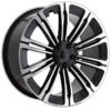 22" & 24" dark matte gray Rang Rover alloy wheel