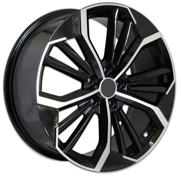 17", 18" & 19" machined matte black Nissan Altima alloy wheels