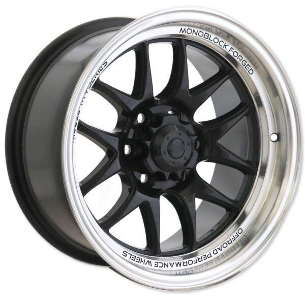 16" black polish alloy wheel with lip for Nissan X-Terra