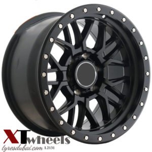 17" Matte black SUV, 4x4, Off-Road Alloy Wheels