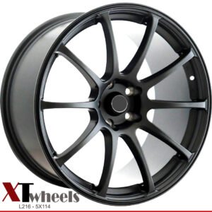 19" dark matte gray wheels for Lexus and Ford cars