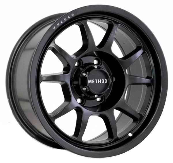 Method Alloy Wheels Matte Black Size 17x8.5 for Nissan VTC, GMC