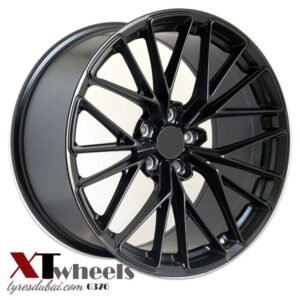 20" matte black Chevrolet Camaro, Impala and BMW alloy wheels