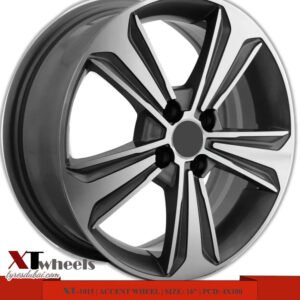 16" machined face gray Hyundai alloy wheel