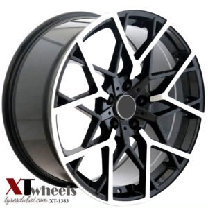 18, 19 and 20 inch Machined face black BMW wheel