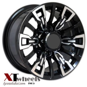 16 & 17" machined matte black Nissan VTC alloy wheels