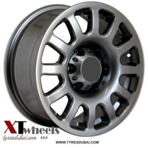 Titanium 16" alloy wheel for Patrol VTC, Sierra, Silverado and FJ Cruiser