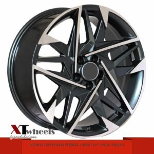 19 inch matte gray and matte black Hyundai Azera rim