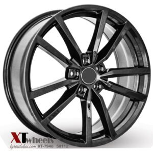 19" Hyper black, gray or glossy black alloy wheels for Volkswagen Golf R