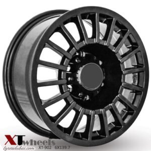 16" and 17" black and gray alloy wheels for Toyota Prado, Toyota Fortuner and Nissan cars