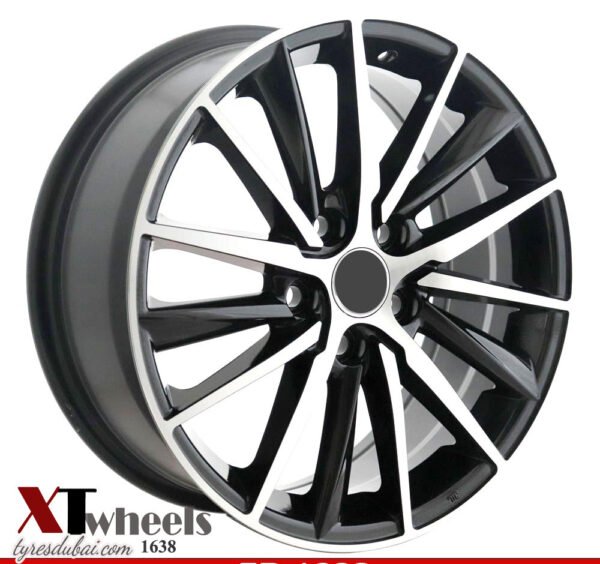 Toyota Camry rims for sale in UAE, Toyota Camry sizes 16, 17 and 18 inch rims for sale in Dubai, matte gray and matte black Toyota rims UAE, Oman