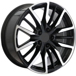 18" and 19" machined matte black Honda Accord alloy wheels