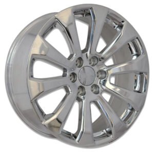 22" silver polished alloy wheel for Chevrolet Tahoe SUV