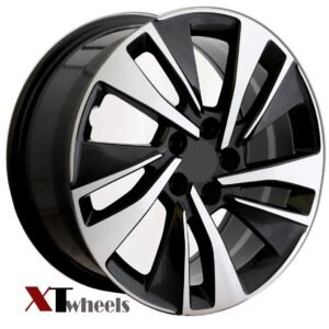 17 inch machined face gray Peugeot and Ford Focus alloy wheels