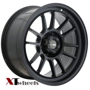 18 inch matte black Ford F150 alloy wheel in