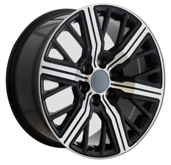 20" matte black alloy wheels for Toyota Tundra Trucks and Land Cruiser LC300 SUV