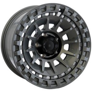 17" matte gray alloy wheel for Jeep Wrangler