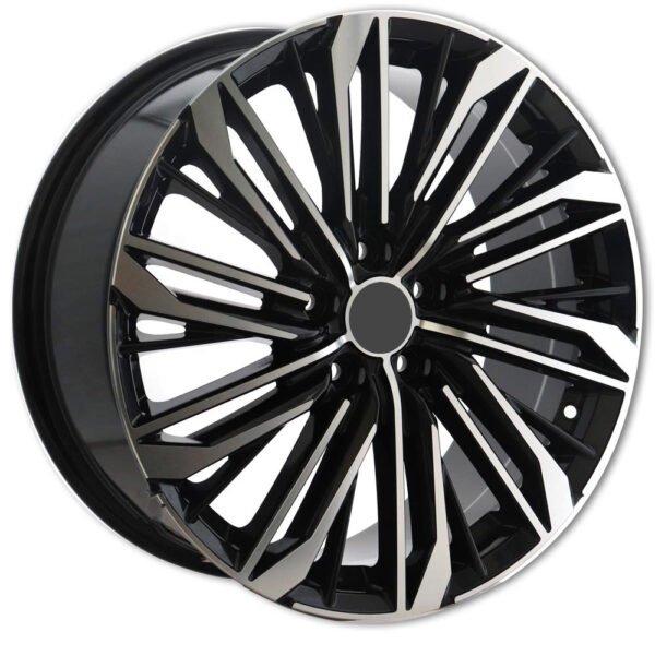 19" matte gray and matte black alloy wheels for Nissan Altima cars