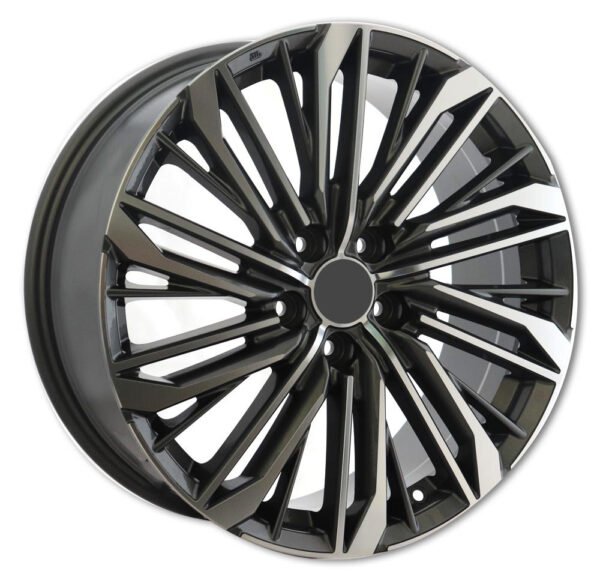 19" matte gray and matte black alloy wheels for Nissan Altima cars