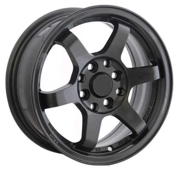 14" dark gray alloy wheels for Toyota Yaris, Nissan Sunny, Mazda2, KIA Picanto, KIA Rio and Hyundai Accent