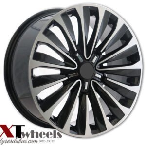 18" Matte black alloy wheel for Volkswagen Golf cars