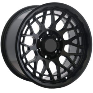 17" & 18" matte black alloy wheels for Toyota Tacoma, FJ Cruiser, Hilux, Nissan VTC and Ford F150