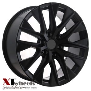 18" & 20" matte black alloy wheels for Lexus GX and Toyota Prado in UAE, Lexus GX rims