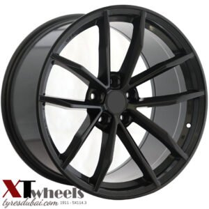 19" dark gray, matte black and matte bronze alloy wheels for the Nissan new Z sport cars