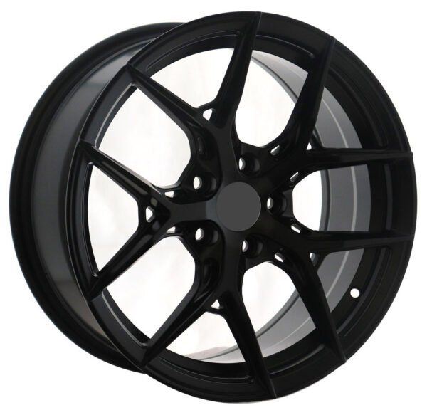 19" machined face matte black alloy wheel for KIA Cerato