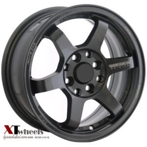 14" dark gray alloy wheels for Toyota Yaris, Nissan Sunny, Mazda2, KIA Picanto, KIA Rio and Hyundai Accent