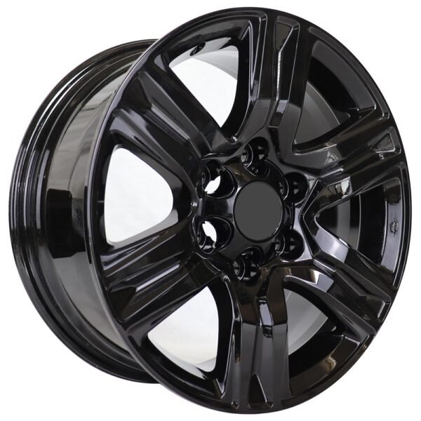 17" Matte Gray and glossy black Alloy Wheels for Toyota Hilux and Toyota Fortuner