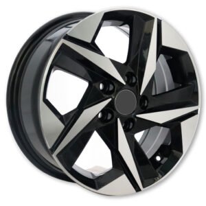 16" matte black alloy wheels for Hyundai Elantra