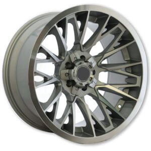 20" Machined silver Alloy Wheels for Toyota Prado, Hilux, FJ Cruiser, Nissan VETC, GMC Sierra and Chevrolet Silverado